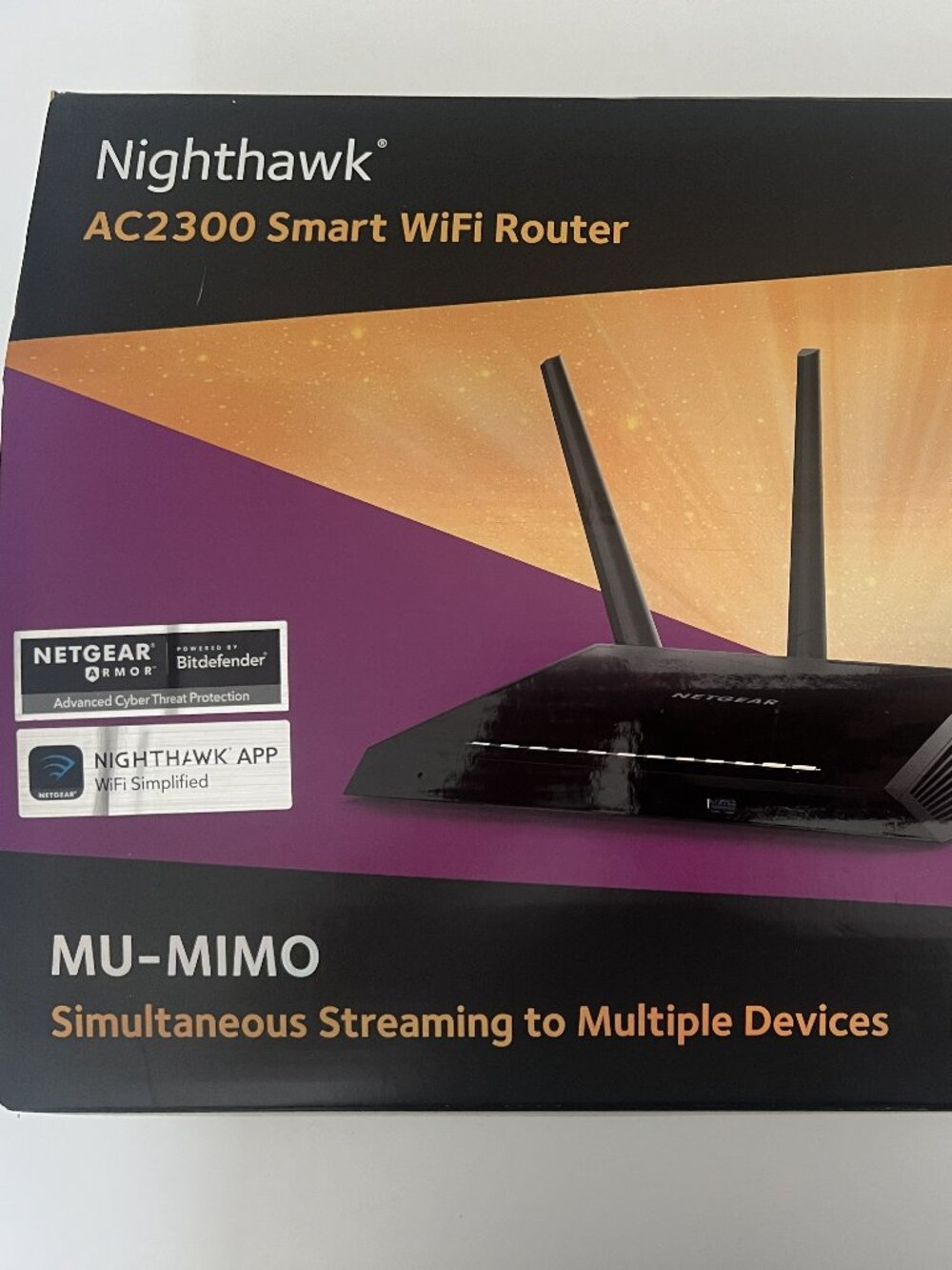NetGear Nighthawk AC2300 Smart WiFi Router Model #R7000P - Picture 1 of 12